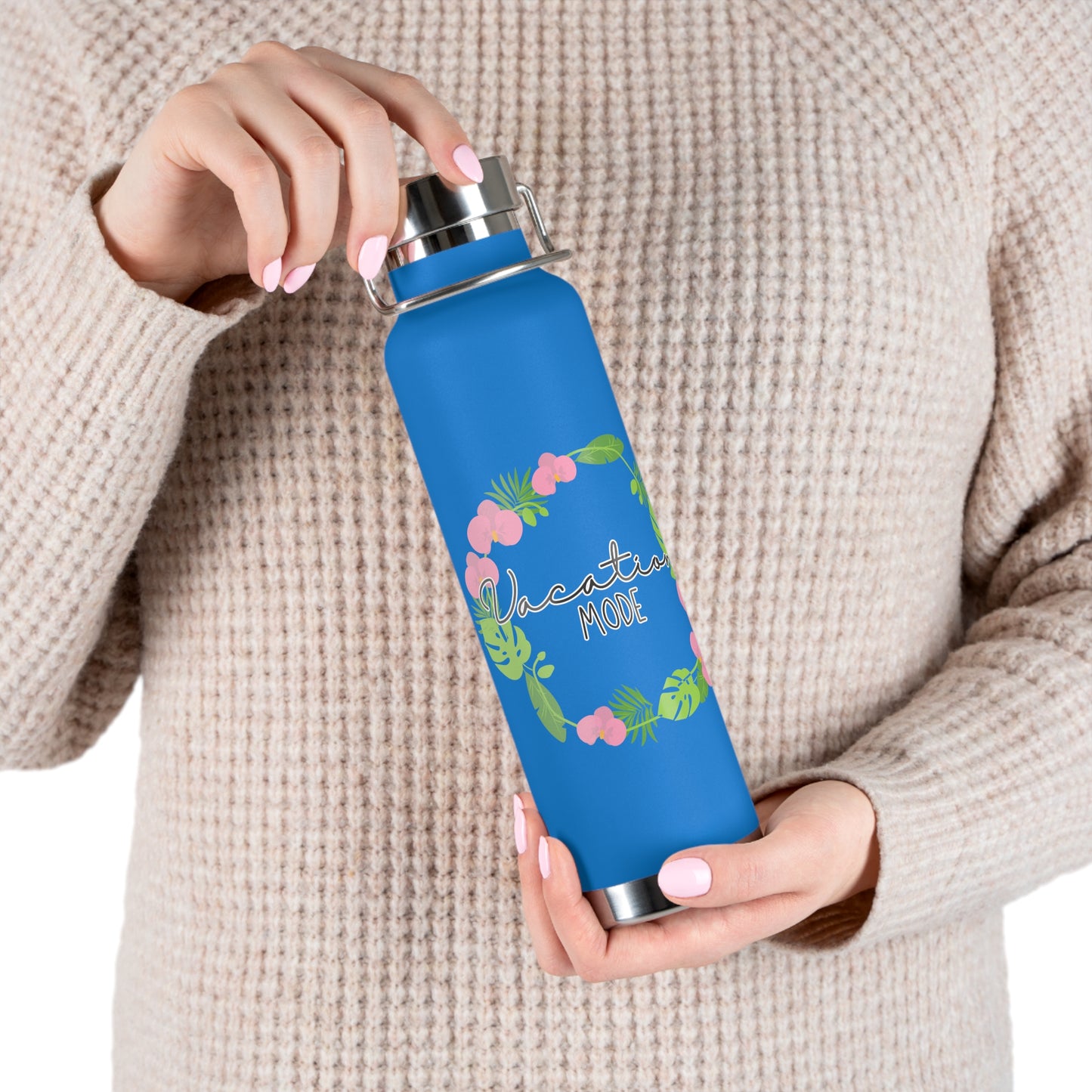 Vacation Mode Copper Vacuum Insulated Bottle