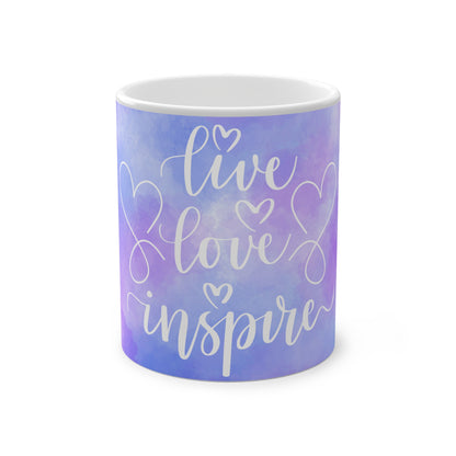 Live Love Inspire Color Morphing Mug