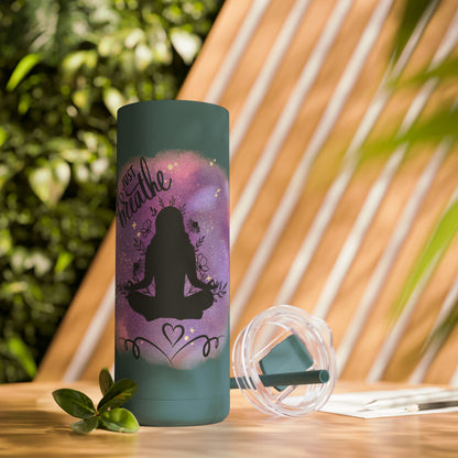 Just Breathe Maars Maker Skinny Matte Tumbler