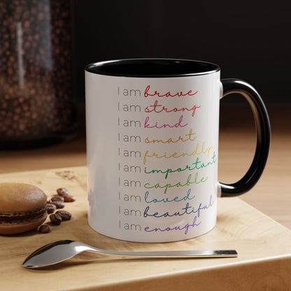 Affirmations Accent Coffee Mug