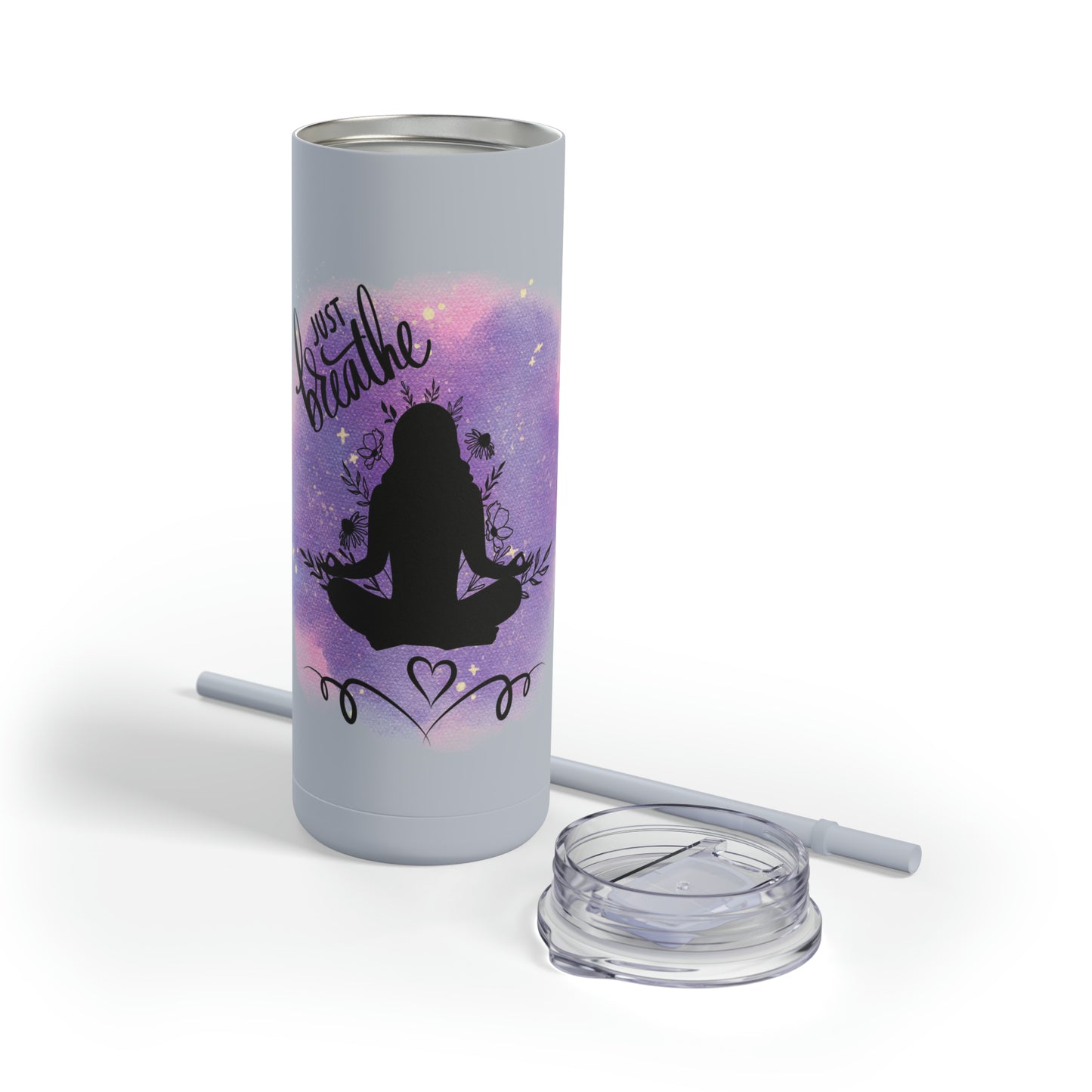 Just Breathe Maars Maker Skinny Matte Tumbler