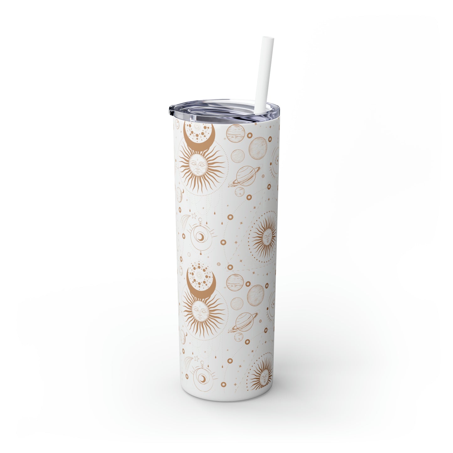 Celestial Skinny Tumbler with Straw