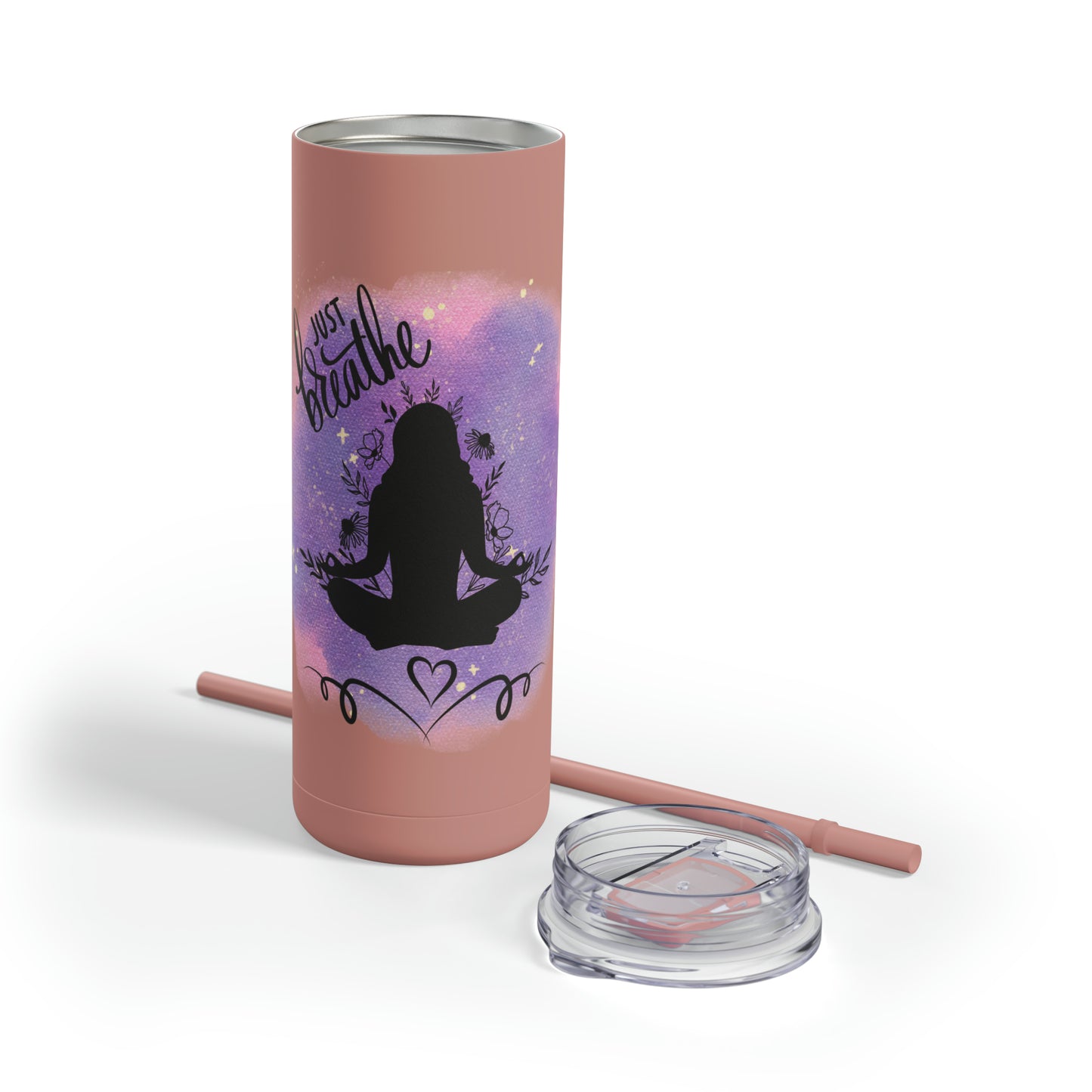 Just Breathe Maars Maker Skinny Matte Tumbler