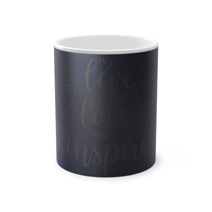 Live Love Inspire Color Morphing Mug