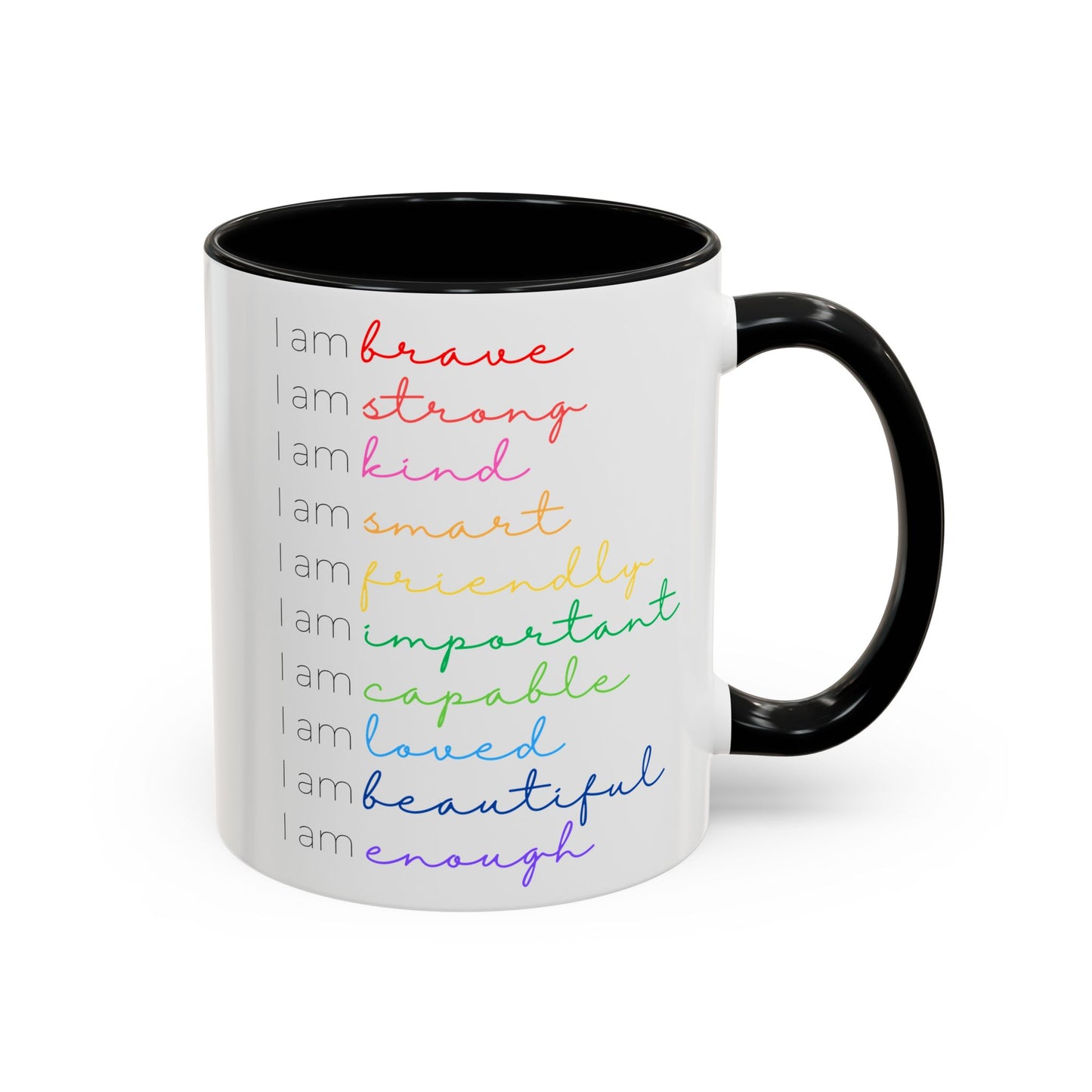 Affirmations Accent Coffee Mug