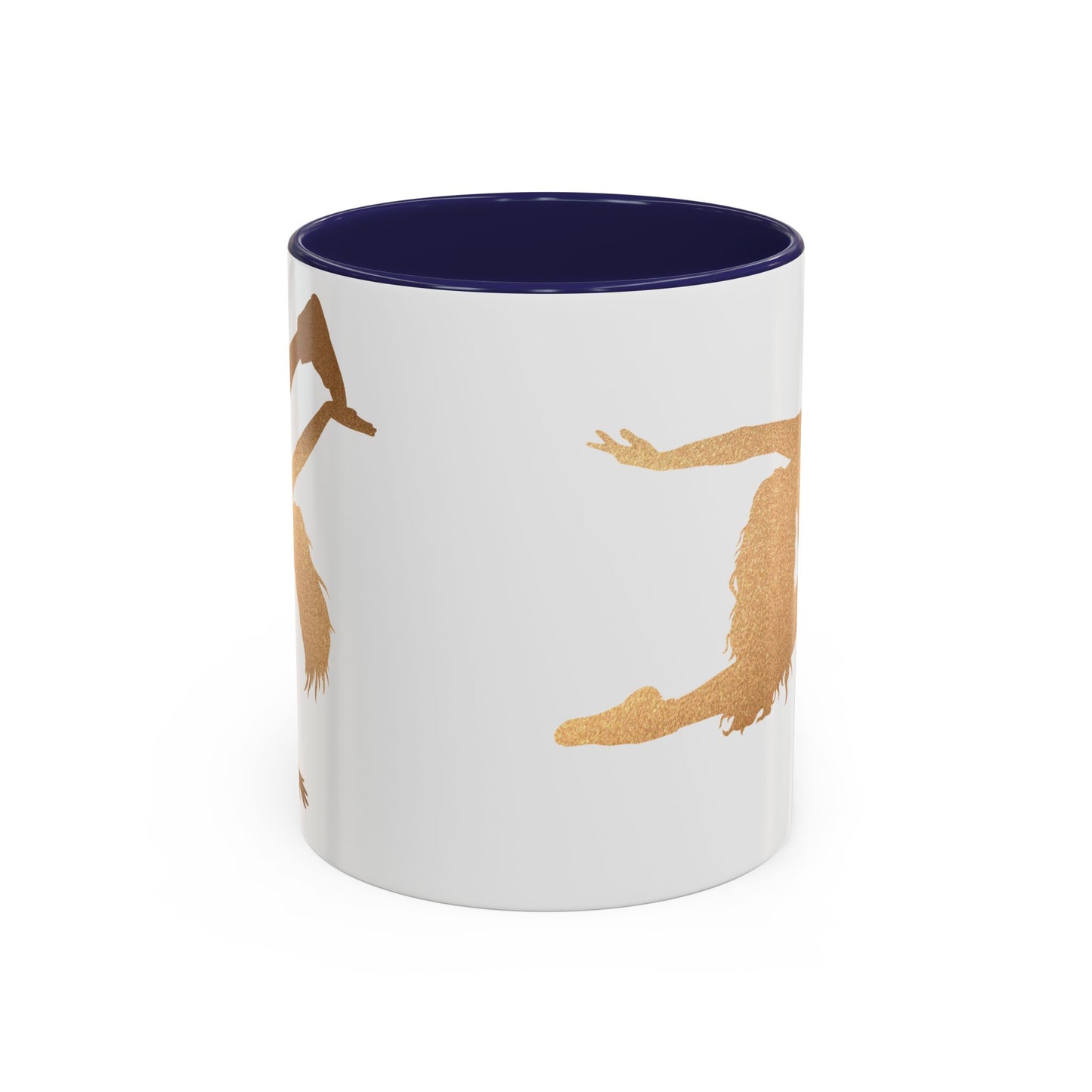 Gold Dancer Accent Coffee Mug