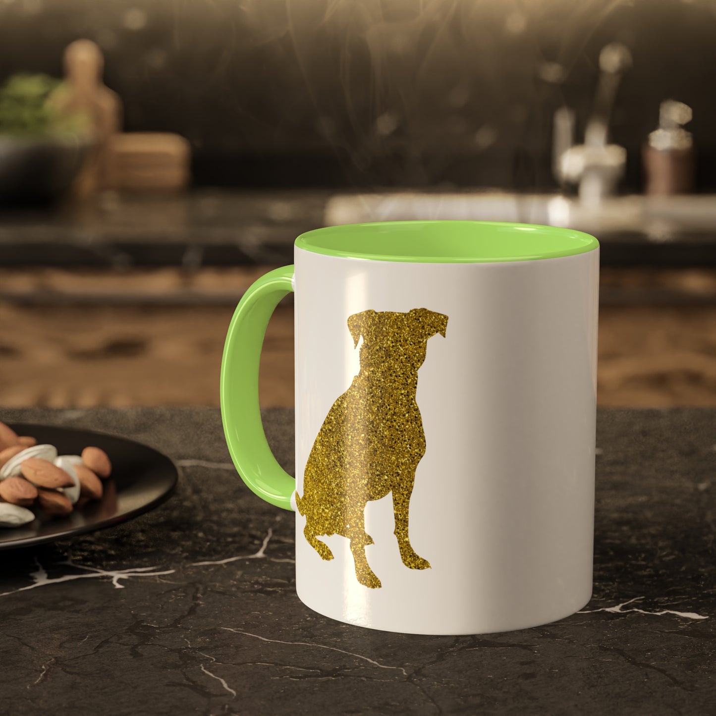 House Is Not A Home Without A Dog Accent Coffee Mug