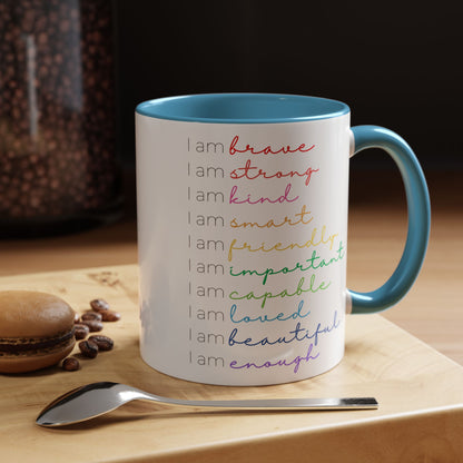 Affirmations Accent Coffee Mug