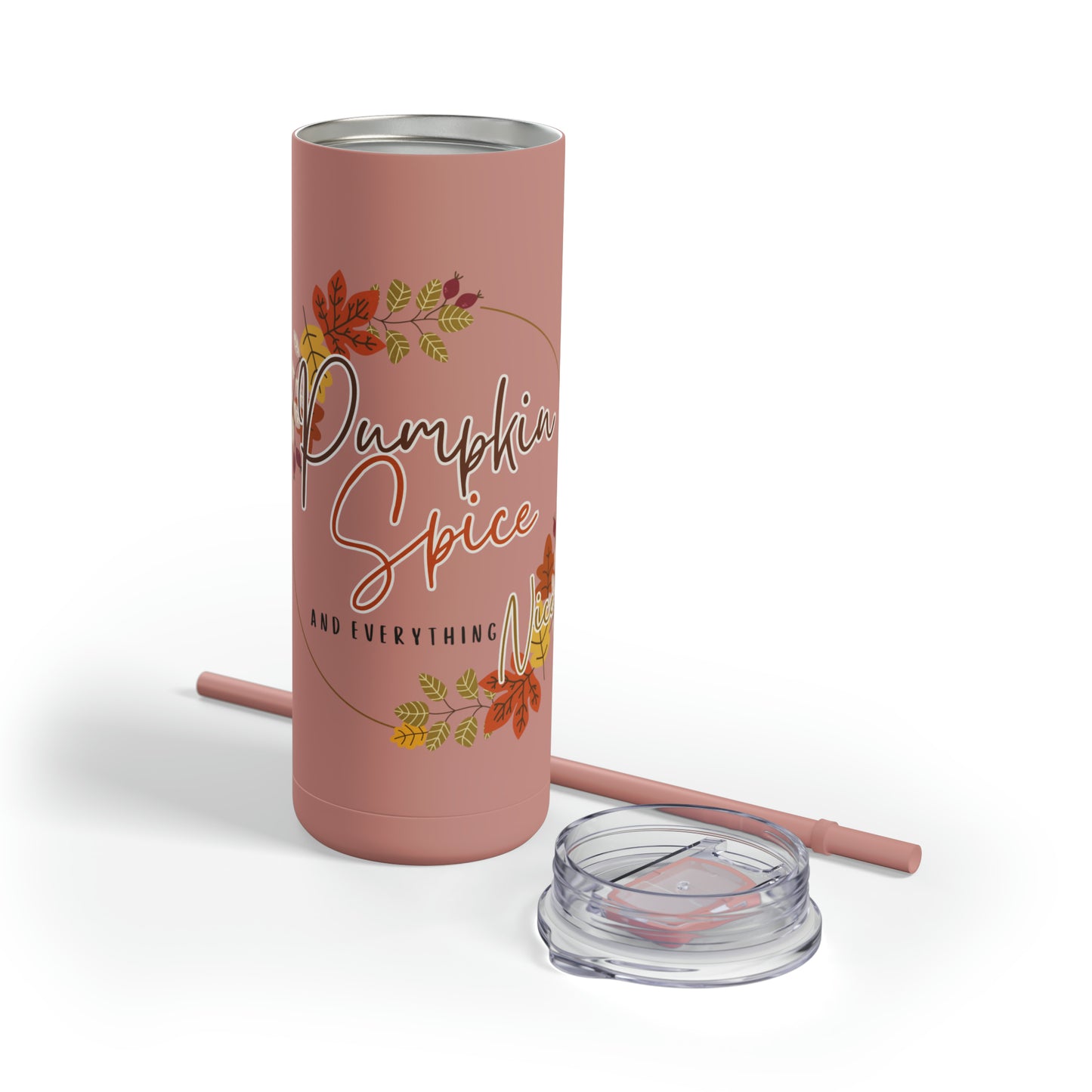 Pumpkin Spice Maars Maker Skinny Matte Tumbler